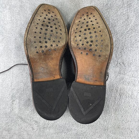 Allen Edmonds Jackson Dress Shoes Mens Size 9.5 Made In USA Brown Leather main image 11